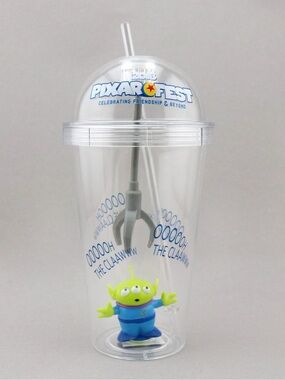 PIXARFEST Alien Claw Machine Tumbler